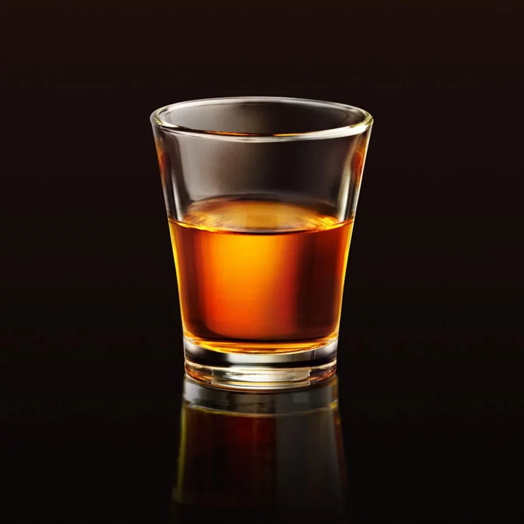 Seagrams 7 Whiskey shot glass